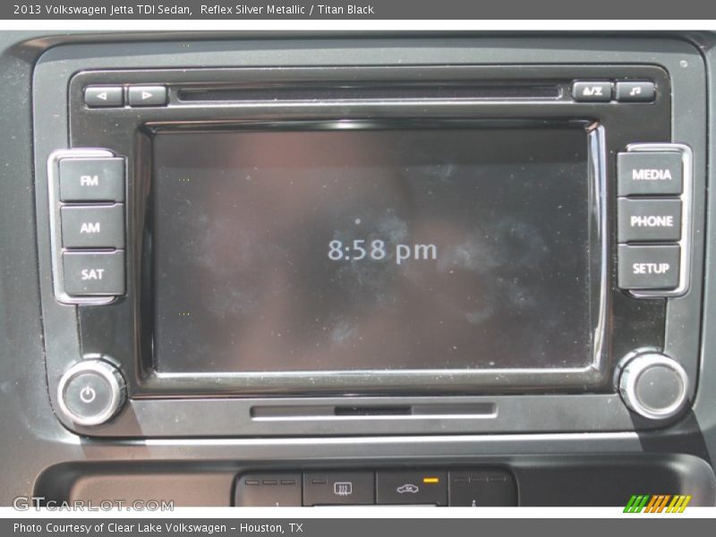 Reflex Silver Metallic / Titan Black 2013 Volkswagen Jetta TDI Sedan