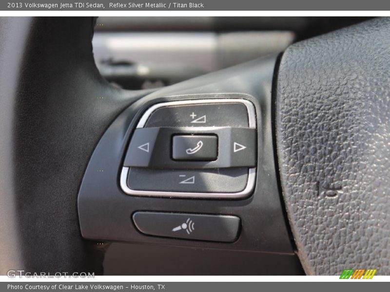 Reflex Silver Metallic / Titan Black 2013 Volkswagen Jetta TDI Sedan