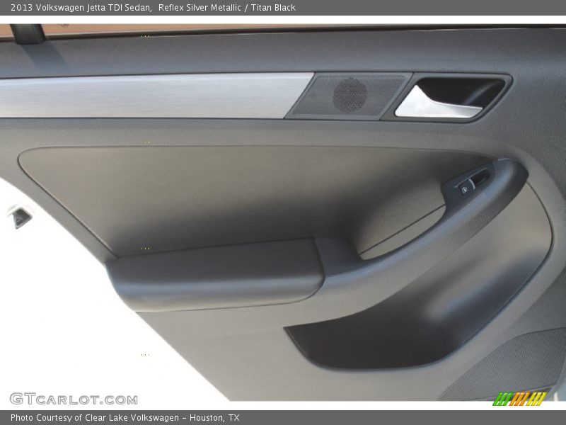 Reflex Silver Metallic / Titan Black 2013 Volkswagen Jetta TDI Sedan