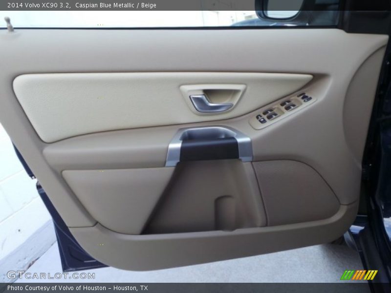 Caspian Blue Metallic / Beige 2014 Volvo XC90 3.2