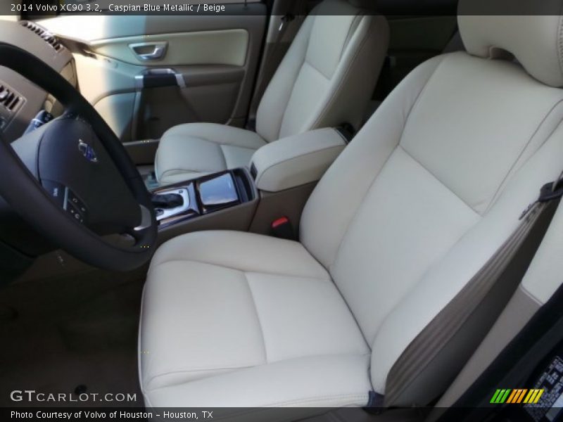 Caspian Blue Metallic / Beige 2014 Volvo XC90 3.2