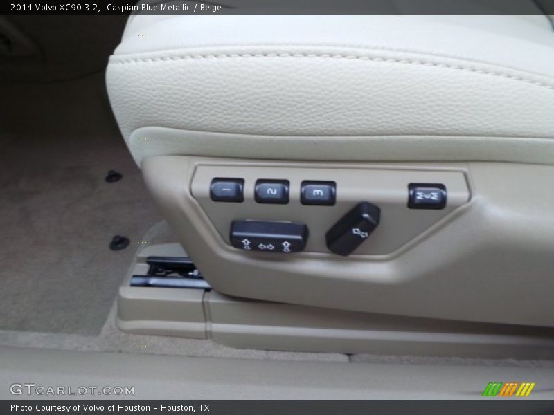 Caspian Blue Metallic / Beige 2014 Volvo XC90 3.2