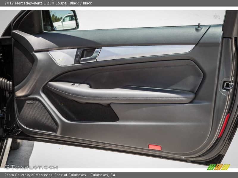 Black / Black 2012 Mercedes-Benz C 250 Coupe
