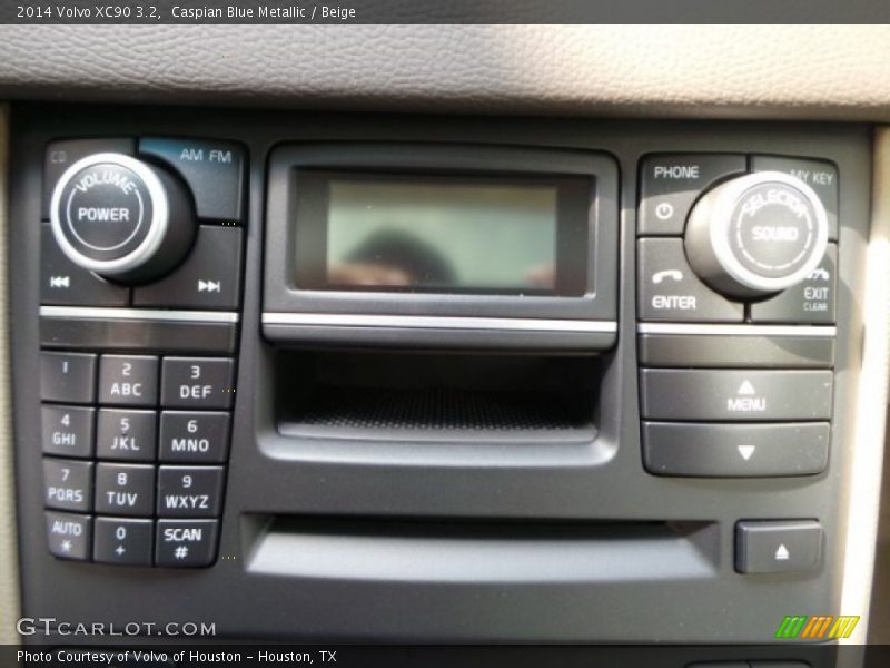 Caspian Blue Metallic / Beige 2014 Volvo XC90 3.2