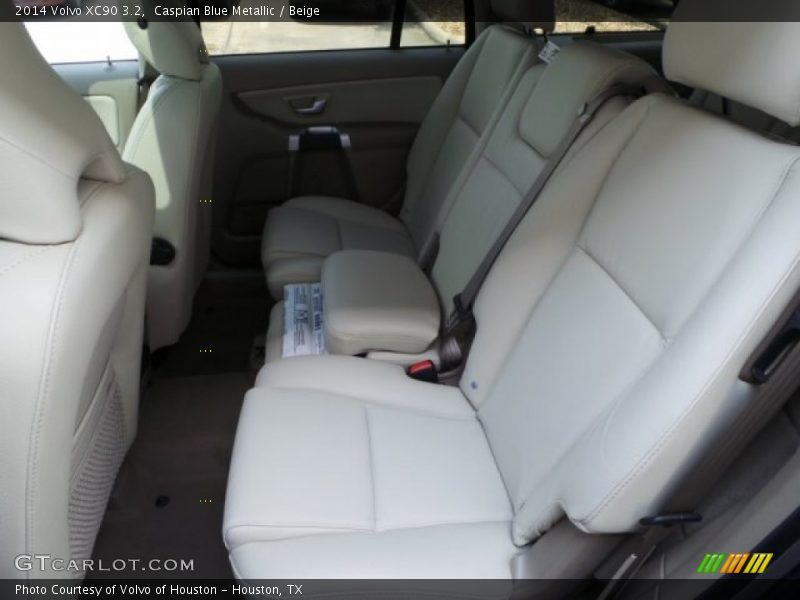 Caspian Blue Metallic / Beige 2014 Volvo XC90 3.2