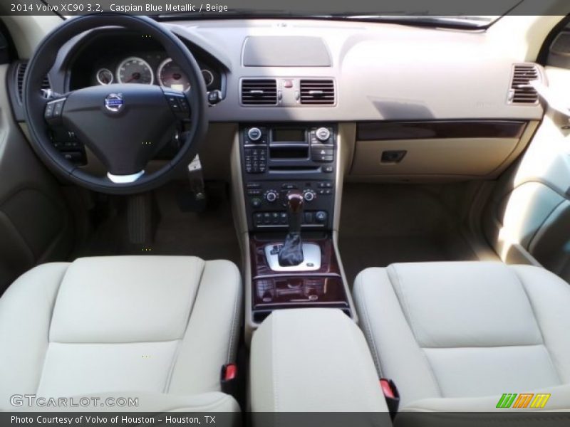 Caspian Blue Metallic / Beige 2014 Volvo XC90 3.2