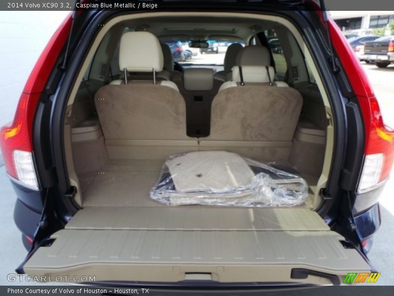 Caspian Blue Metallic / Beige 2014 Volvo XC90 3.2