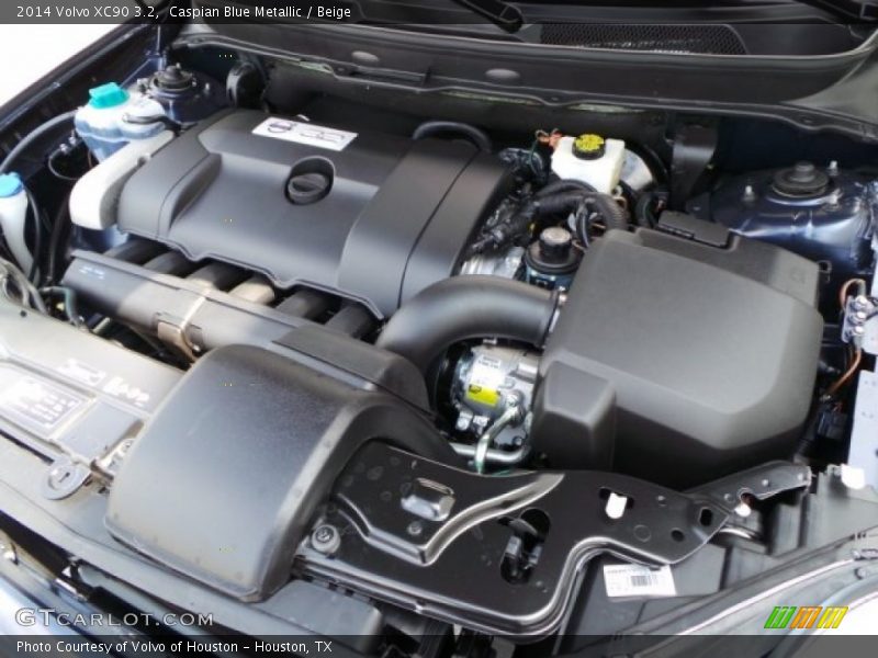 Caspian Blue Metallic / Beige 2014 Volvo XC90 3.2