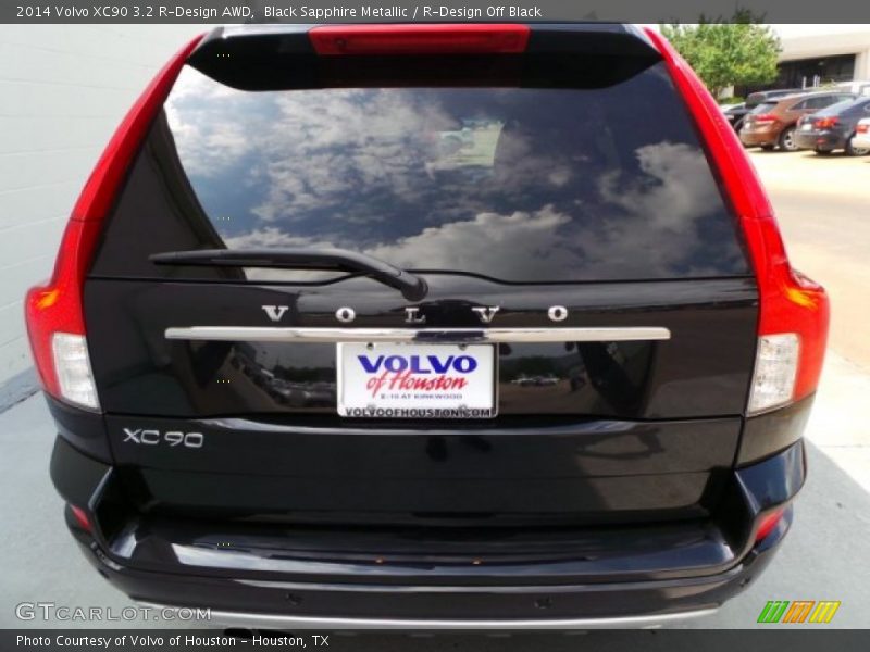 Black Sapphire Metallic / R-Design Off Black 2014 Volvo XC90 3.2 R-Design AWD