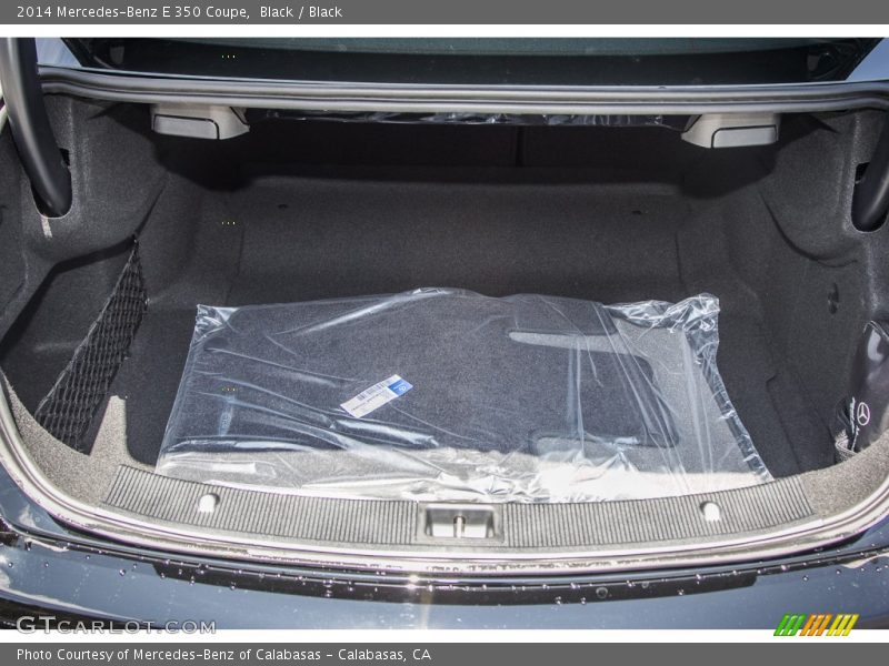 Black / Black 2014 Mercedes-Benz E 350 Coupe