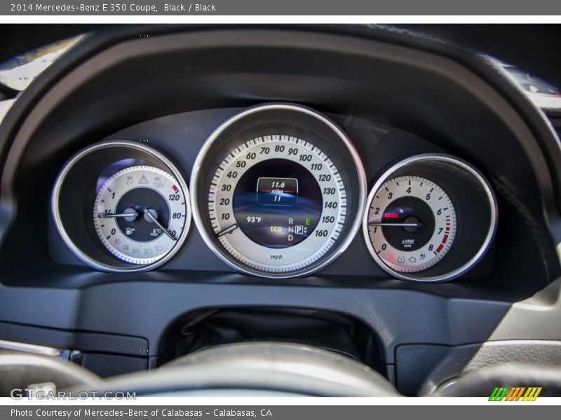 Black / Black 2014 Mercedes-Benz E 350 Coupe