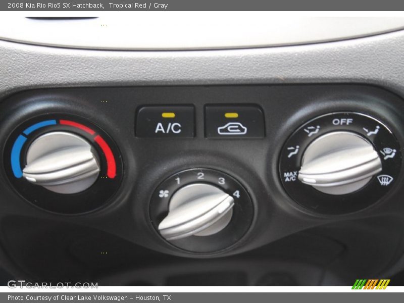 Tropical Red / Gray 2008 Kia Rio Rio5 SX Hatchback