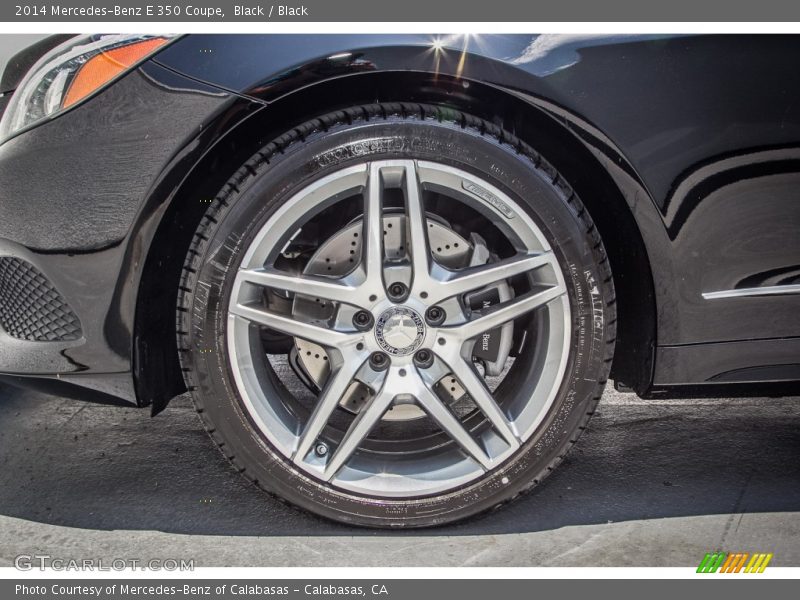 Black / Black 2014 Mercedes-Benz E 350 Coupe