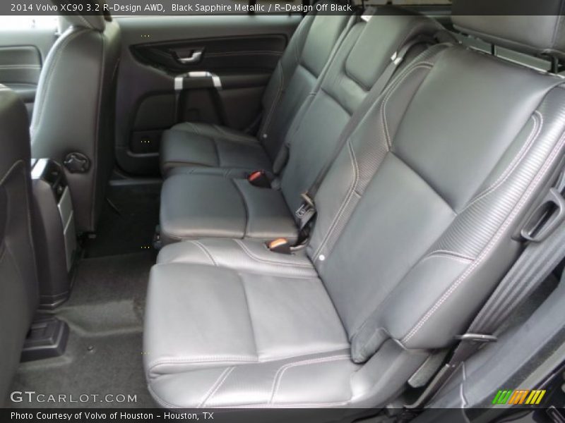 Rear Seat of 2014 XC90 3.2 R-Design AWD