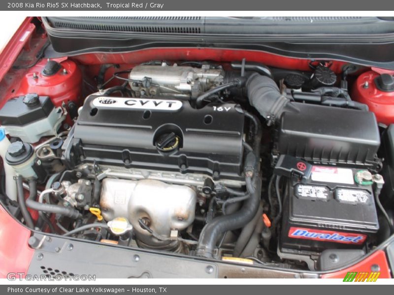 Tropical Red / Gray 2008 Kia Rio Rio5 SX Hatchback