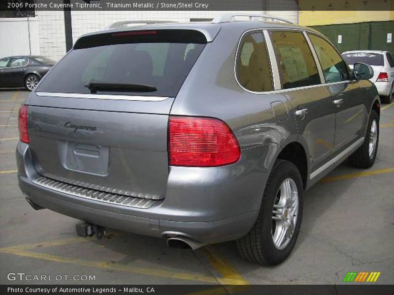 Titanium Metallic / Stone/Steel Grey 2006 Porsche Cayenne Tiptronic