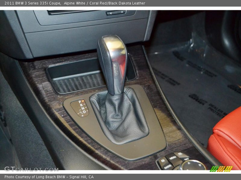 Alpine White / Coral Red/Black Dakota Leather 2011 BMW 3 Series 335i Coupe
