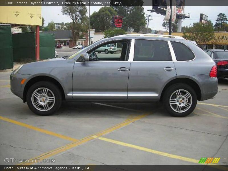 Titanium Metallic / Stone/Steel Grey 2006 Porsche Cayenne Tiptronic