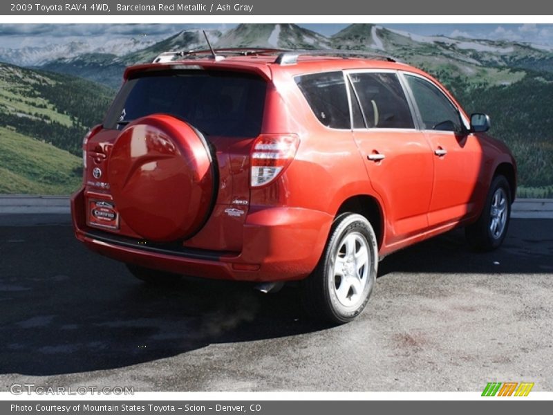 Barcelona Red Metallic / Ash Gray 2009 Toyota RAV4 4WD