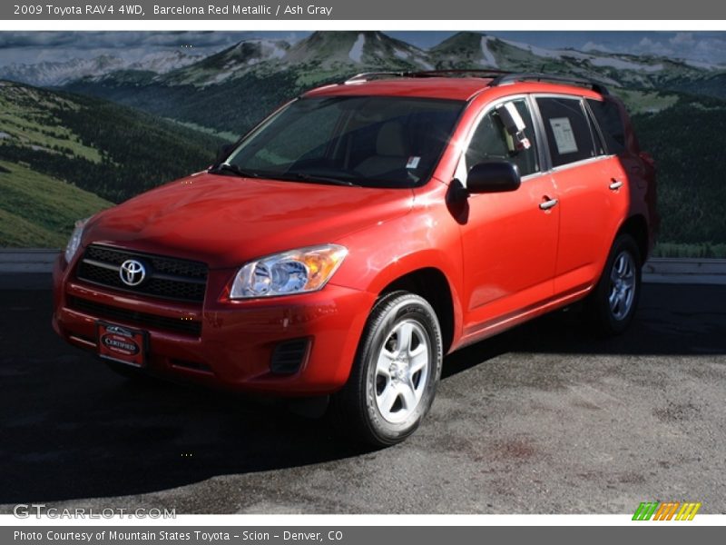 Barcelona Red Metallic / Ash Gray 2009 Toyota RAV4 4WD