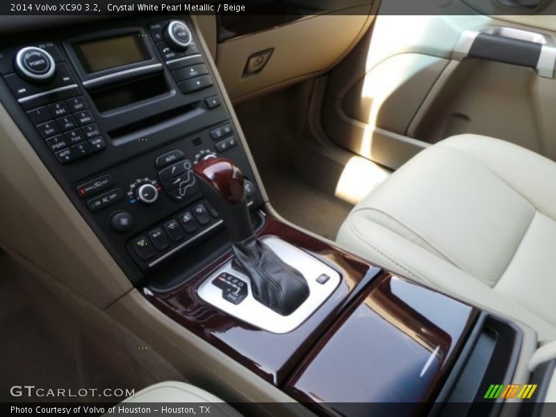 Crystal White Pearl Metallic / Beige 2014 Volvo XC90 3.2