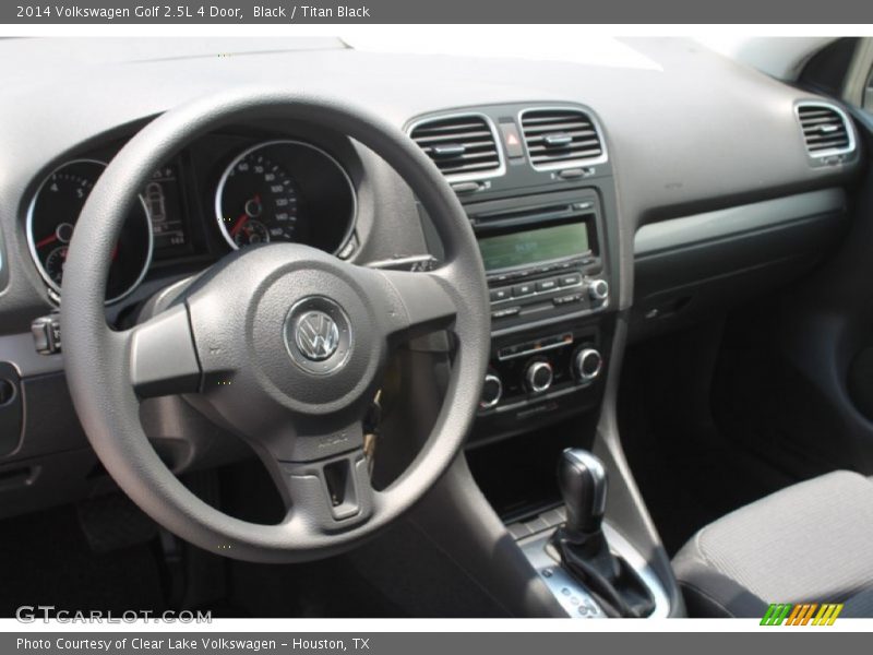 Black / Titan Black 2014 Volkswagen Golf 2.5L 4 Door