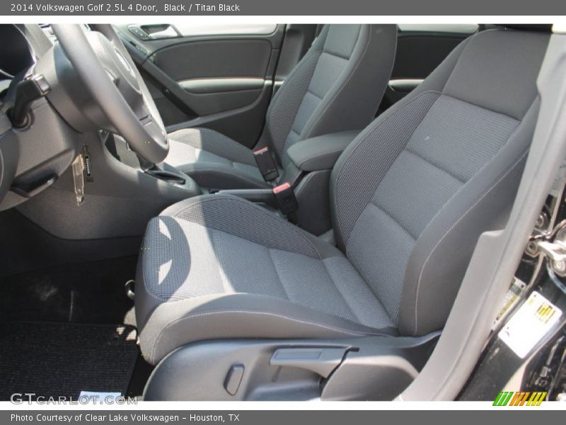 Black / Titan Black 2014 Volkswagen Golf 2.5L 4 Door