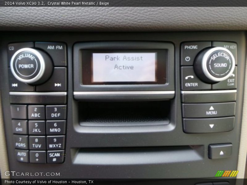 Crystal White Pearl Metallic / Beige 2014 Volvo XC90 3.2