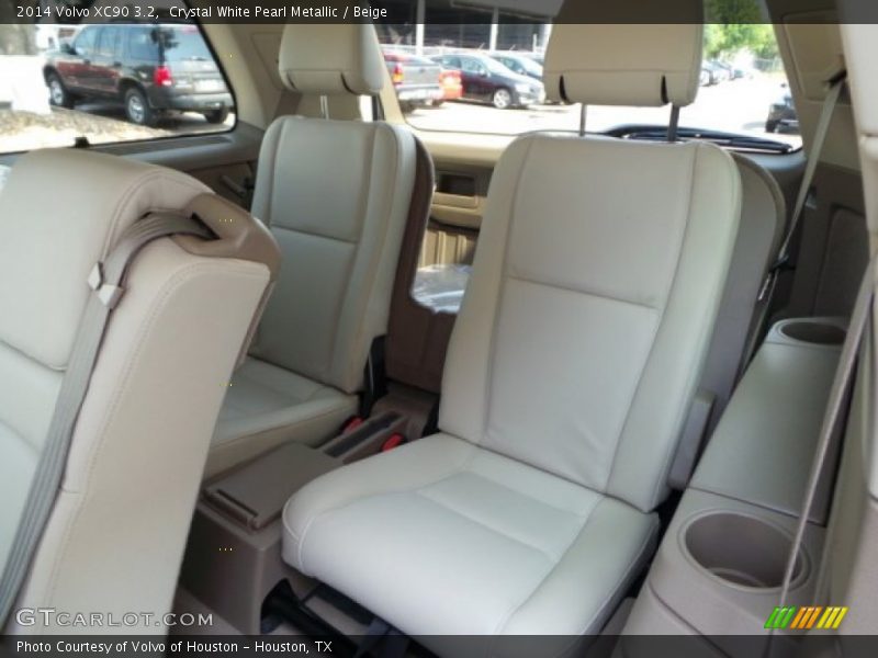Crystal White Pearl Metallic / Beige 2014 Volvo XC90 3.2