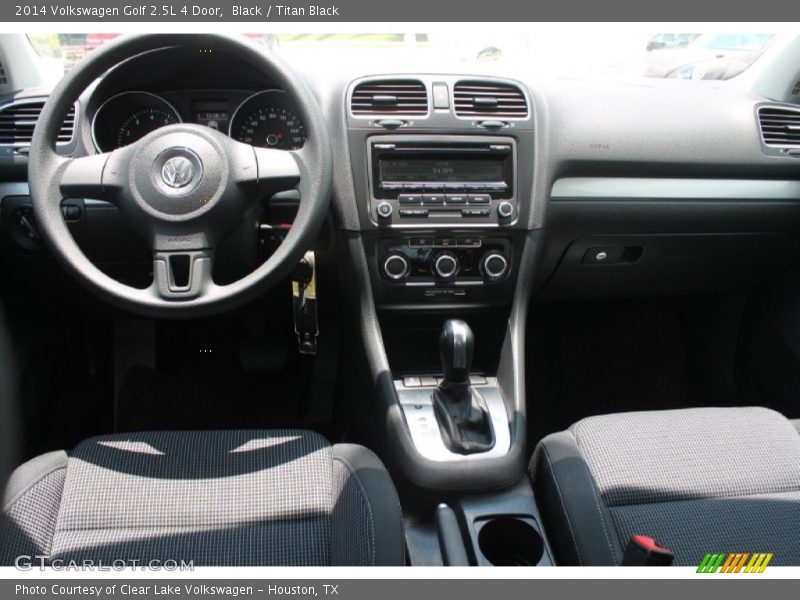 Black / Titan Black 2014 Volkswagen Golf 2.5L 4 Door