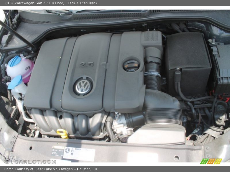 Black / Titan Black 2014 Volkswagen Golf 2.5L 4 Door