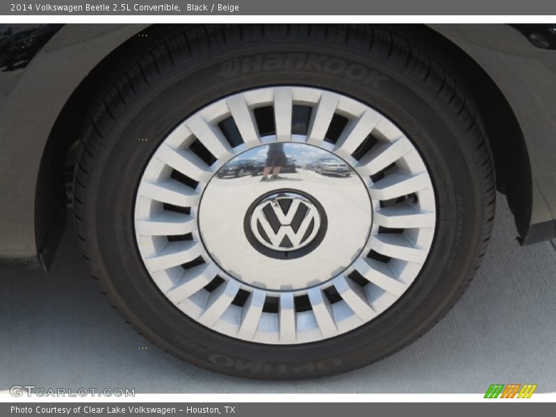 Black / Beige 2014 Volkswagen Beetle 2.5L Convertible