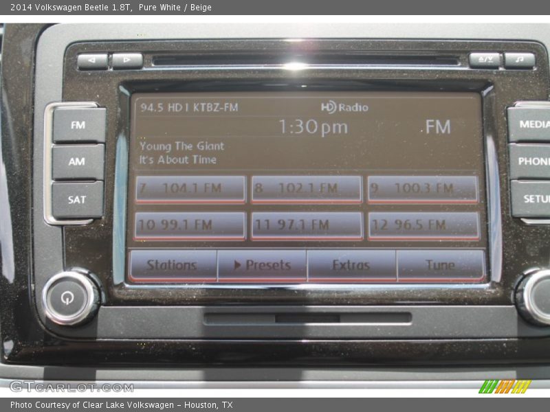 Controls of 2014 Beetle 1.8T