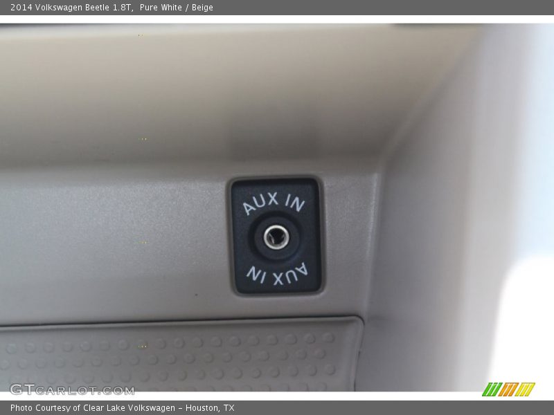 Pure White / Beige 2014 Volkswagen Beetle 1.8T