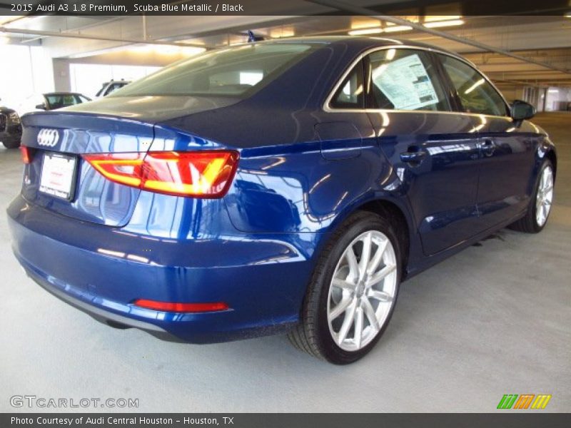 Scuba Blue Metallic / Black 2015 Audi A3 1.8 Premium