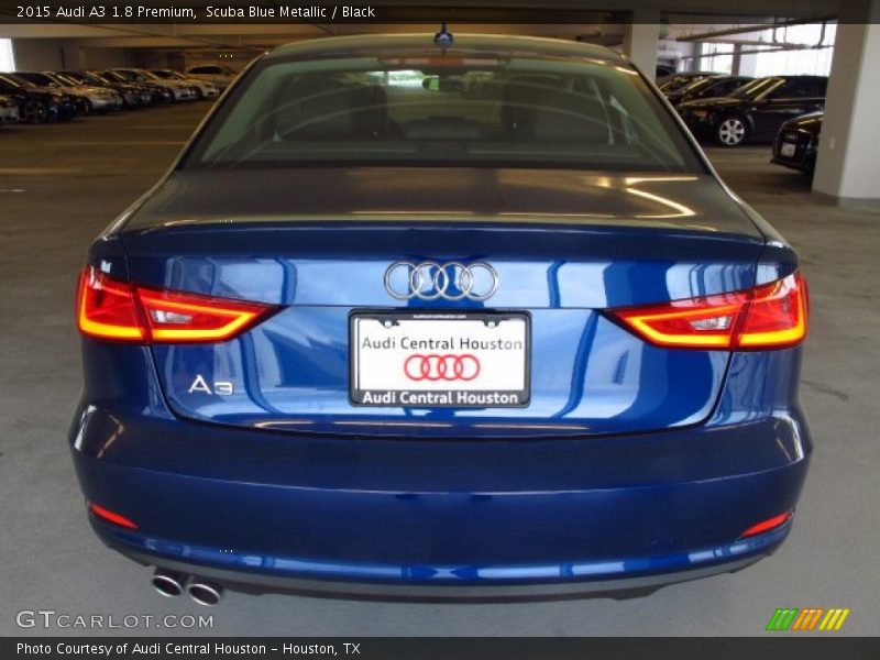 Scuba Blue Metallic / Black 2015 Audi A3 1.8 Premium