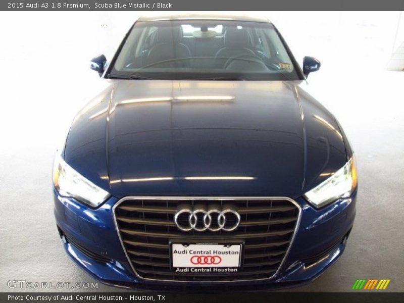 Scuba Blue Metallic / Black 2015 Audi A3 1.8 Premium