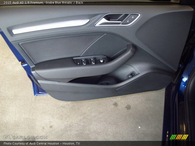 Scuba Blue Metallic / Black 2015 Audi A3 1.8 Premium