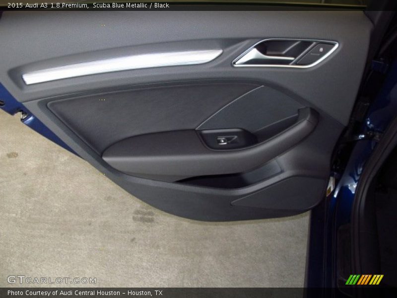 Scuba Blue Metallic / Black 2015 Audi A3 1.8 Premium