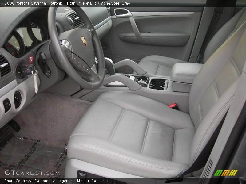 Titanium Metallic / Stone/Steel Grey 2006 Porsche Cayenne Tiptronic
