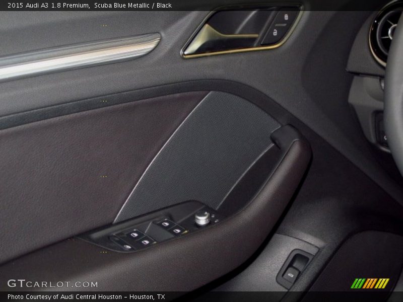 Scuba Blue Metallic / Black 2015 Audi A3 1.8 Premium