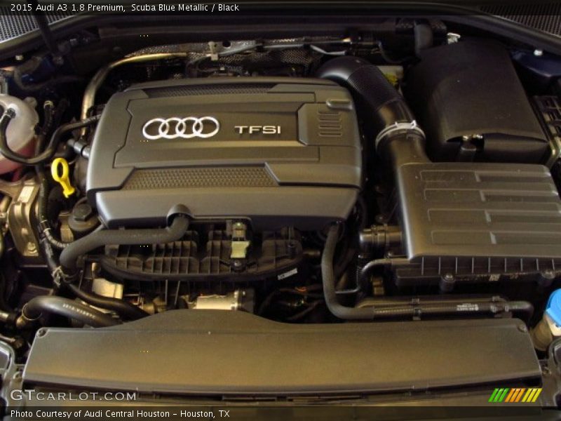 Scuba Blue Metallic / Black 2015 Audi A3 1.8 Premium