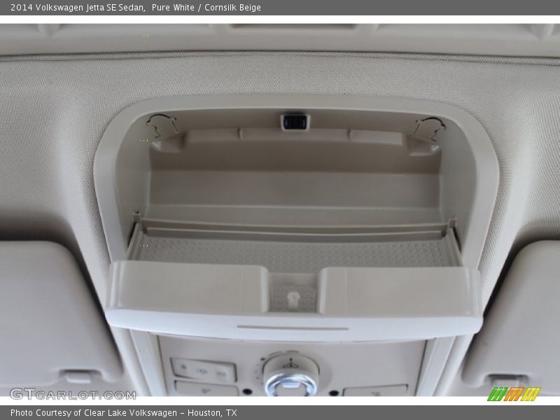Pure White / Cornsilk Beige 2014 Volkswagen Jetta SE Sedan