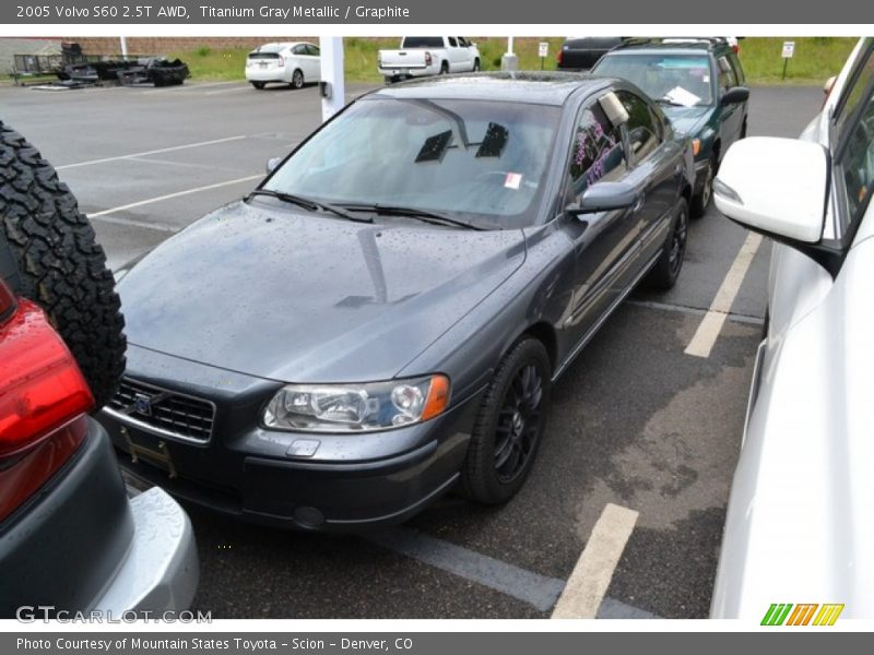 Titanium Gray Metallic / Graphite 2005 Volvo S60 2.5T AWD