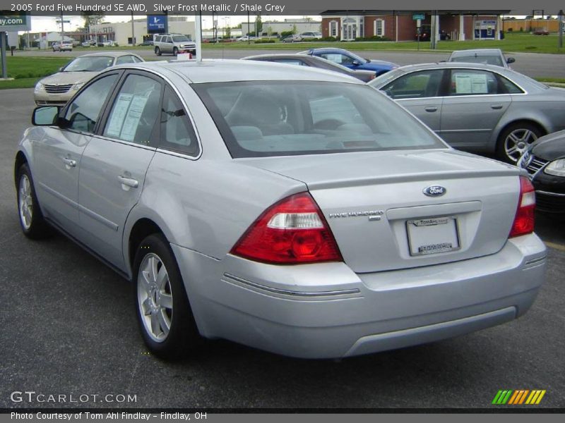 Silver Frost Metallic / Shale Grey 2005 Ford Five Hundred SE AWD