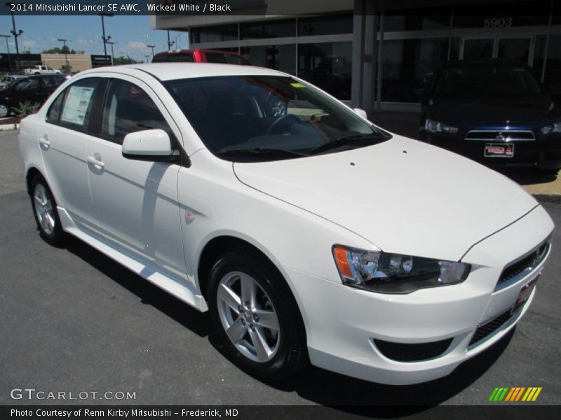 Front 3/4 View of 2014 Lancer SE AWC