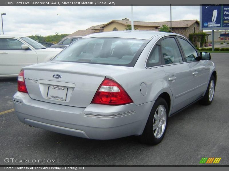 Silver Frost Metallic / Shale Grey 2005 Ford Five Hundred SE AWD