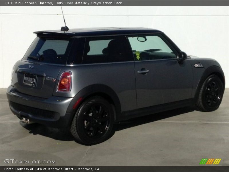 Dark Silver Metallic / Grey/Carbon Black 2010 Mini Cooper S Hardtop