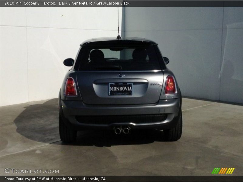 Dark Silver Metallic / Grey/Carbon Black 2010 Mini Cooper S Hardtop
