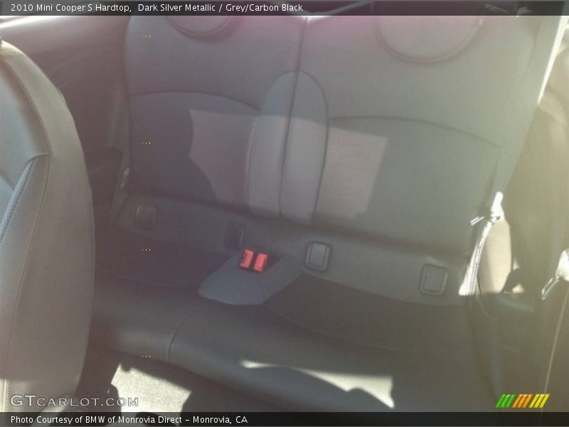 Dark Silver Metallic / Grey/Carbon Black 2010 Mini Cooper S Hardtop